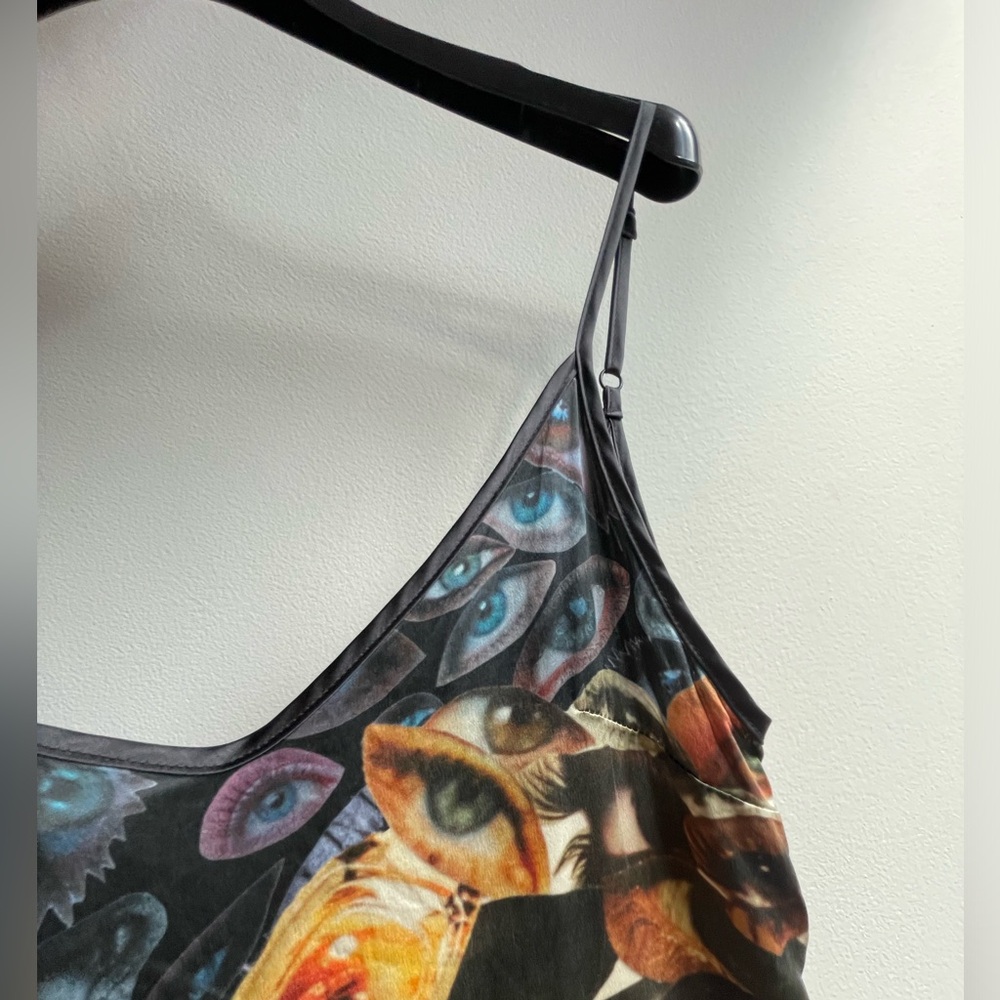 Silk Avant-Garde Designer Slip Dress Size Small / Medium - Picture 6 of 16